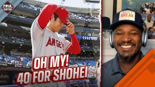 Amazing Shohei Ohtani Hits 40 Home Runs Yet Angels Struggles Continue [upl. by Yzzik]