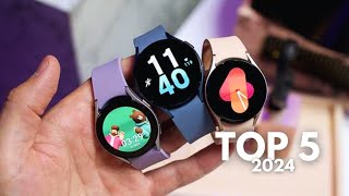 Top 5 Smartwatches de 2024 ⌚ Salud Rendimiento y Batería 🔋 [upl. by Pauly]