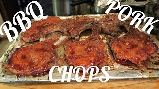 BBQ Pork Chops  Oven Baked  Easy StepByStep [upl. by Llenrev]