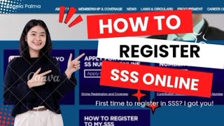 HOW TO REGISTER SSS ONLINE 2024  PAANO KUMUHA NG SSS ONLINE REGISTRATION 2024 [upl. by Ainak489]