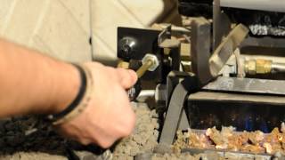 How To Light Peterson Vent Free Gas Logs G10 Burner [upl. by Dunton56]