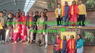 Baba Ama KO Japan KO Yatra ♥️ See off Vlog  Have a safe journey Baba Ama 🙏  Lalita Shrestha 🙏 [upl. by Ahsaeym]