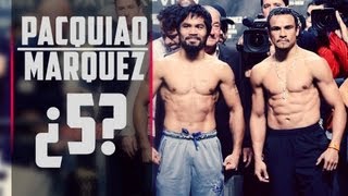 ¿Pacquiao Asegura 5ta Pelea Con Márquez [upl. by Swehttam]