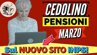 COME ACCEDERE al CEDOLINO di MARZO con gli AUMENTI sul NUOVO SITO INPS 👉 Guida passo passo [upl. by Delmer]