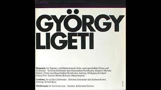 György Ligeti Requiem Lontano Continuum [upl. by Macdermot616]