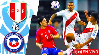 Perú vs Chile en vivo  Clasificación Mundial Sudamérica [upl. by Nalced532]