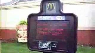 McDonalds Drive thru rap [upl. by Yrrol]