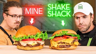 Making The Shake Shack Burger At Home  But Better [upl. by Anoyek]