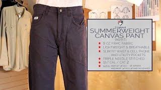 Summerweight canvas pant M295T [upl. by Teage567]