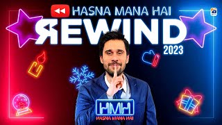 Hasna Mana Hai Rewind 2023  Tabish Hashmi Suneel Rahat Fateh Romaisa Sehar Laiba Haris Rauf [upl. by Oihsoy]