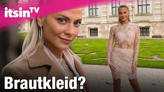 Valentina Pahde verwirrt mit weißem Spitzenkleid  „Brautkleid“  Its in TV [upl. by Anh221]