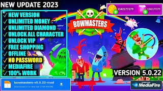 Bowmasters Mod Apk 5022 Latest Version 2023  Unlock All Characters amp Unlimited Money [upl. by Eussoj]