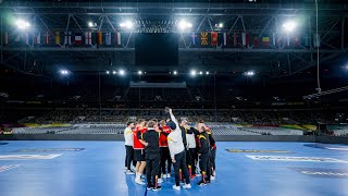 🔙 Trainings Recap MERKUR SPIELARENA  EHF EURO 2024 [upl. by Ahsienat307]