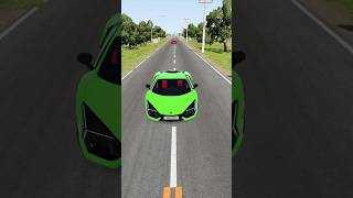 Colourful Cars vs Hydraulic Crush  BeamNGDrive shorts beamng [upl. by Levitan]