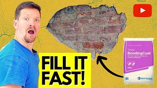 Quickest EASIEST WAY To Fix Blown Plaster CRACKS GONE FOREVER [upl. by Arte]