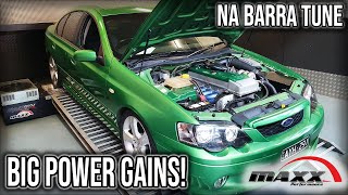 Ford Barra 1163hp turbo six engine dyno [upl. by Kaz]