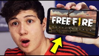 JUEGO FREE FIRE Y GANO MI PRIMERA PARTIDA EPICO FREE FIRE BATTLE ROYALE [upl. by Suryt175]