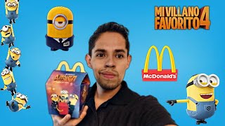 Cajita Feliz McDonalds 🍔✨🍟 Mi Villano Favorito 4 🎉💛🍦 Minions 🥹 Nuevos Juguetes 2024 [upl. by Datha]