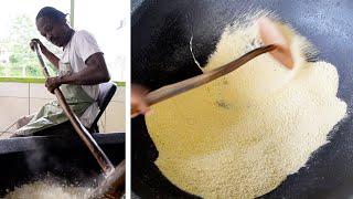 The Farine Man of Les Coteaux Village Trinidad amp Tobago 🇹🇹 Foodie Nation [upl. by Najib400]