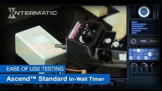 Ascend™ Standard InWall Timer Ease of Use Testing [upl. by Teuton]