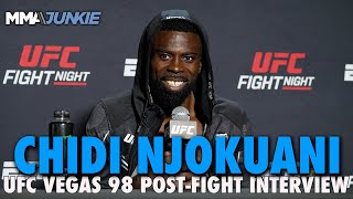 Chidi Njokuani Wants Bigger Names After Moving to 20 at Welterweight  UFC Vegas 98 [upl. by Ardnasyl]