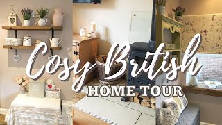 HOUSE TOUR UK  SMALL COSY COTTAGE DECOR  ENGLISH COTTAGE HYGGE DECOR [upl. by Leno]