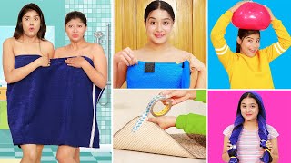 BRILLIANT BATHROOM LIFE HACKS YOU NEED TO KNOW  Smart Bathroom Life Hacks For Girls [upl. by Kirrad461]