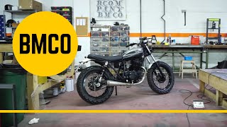 YAMAHA SR 250  SCRAMBLER  episode 6 [upl. by Eisyak]