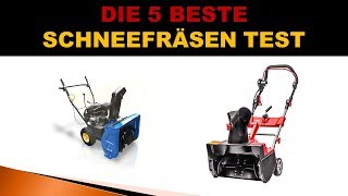 Besten Schneefräsen Test  Updated [upl. by Atnuahc]