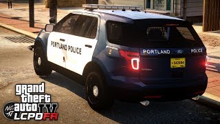 GTA 4 LCPDFR  Day 18  Portland Police Bureau  Fell From the Skies 🚔 NonCommentary [upl. by Leirad]