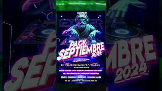 PACK SEPTIEMBRE 2024 DEMO 1 YA DISPONIBLE ✅ MUSICREMIX PARA DJS [upl. by Rexana]