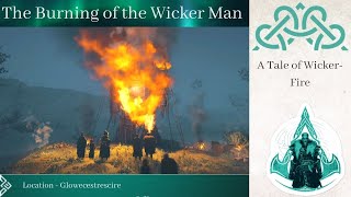 The Burning of the Wicker Man When you Spare Cynon  Assassin’s Creed Valhalla [upl. by Dale377]