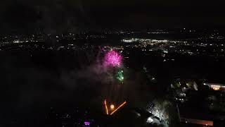 Wakefield Thornes Park Fireworks 021124 [upl. by Ybba774]