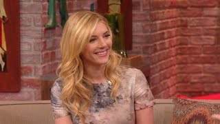 Vikings Star Katheryn Winnick Visits Rachael Ray [upl. by Ahseekan39]