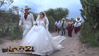 Que Bonitas son Las Bodas de rancho Bailando con la banda rumbo al Baile de Ivian y Julissa [upl. by Pfeffer847]