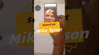 Freehand Stencil drawing stencil drawing shorts viralvideo trending [upl. by Ahseei440]