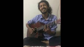 Je Chilo Drishtir Shimanay Acoustic Cover [upl. by Boatwright]