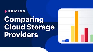 Cloud Storage Price Comparison  AWS Wasabi Backblaze Cloudflare and Storj [upl. by Elfstan]