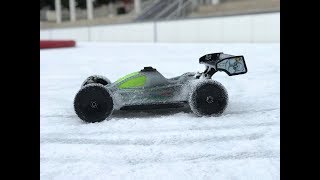 Course sur Glace RC  Patinoire de Monaco  Course de voitures Radio commandées Buggy Brushless [upl. by Elder]