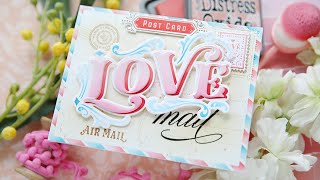 A Postage Themed Love Card [upl. by Nylaras]