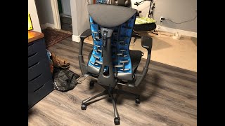 Herman Miller X Logitech G Embody Gaming Chair Unboxing [upl. by Amo]