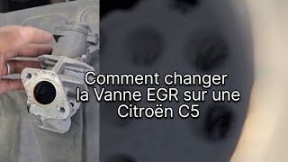 Comment changer la Vanne EGR sur une Citroën [upl. by Yevre]