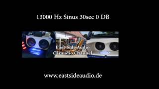 13000 Hz 13kHz Sinus Ton Wave 0DB für Hifi Audio Test Testton 30sec [upl. by Martguerita]