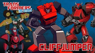 TRANSFORMERS THE BASICS on CLIFFJUMPER [upl. by Anairdna]