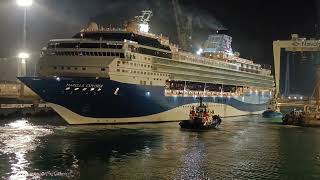 Marella Explorer entering the dry dock area [upl. by Daniella]