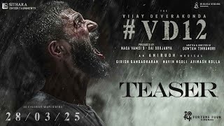 VD12  Official Conceptual Trailer  Vijay Deverakonda Sreeleela Rashmika Mandanna Keshav Deepak [upl. by Ahtnama]