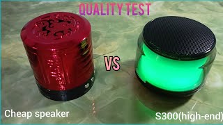 Cheap BT speaker vs Highend BT speakers300 [upl. by Mccready]