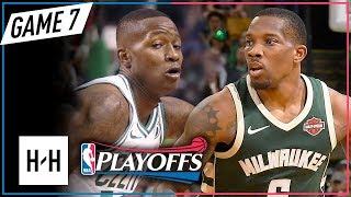 Terry Rozier vs Eric Bledsoe INTENSE Game 7 Duel Highlights 2018 Playoffs  SCARY TERRY [upl. by Ettezil]