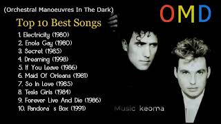 💓 OMD Orchestral Manoeuvres In The Dark Top 10 Best Songs HD 💓👈 [upl. by Valeria807]