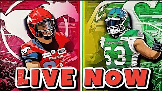 Saskatchewan Roughriders Vs Calgary Stampeders Live CFL Week 16 Watch Party and Play by Play [upl. by Muna650]